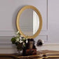 Gold 1/12 Miniature Mirror Dollhouse Decoration Accessories, DIY Doll House Kit