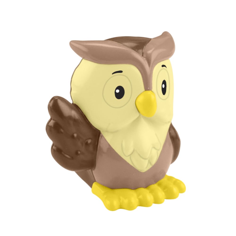 Little People Replacement Part for Fisher-Price Dollhouse Forest Playset HWB29 - Brown and Yellow Owl Figure