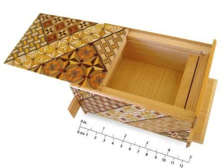 Yosegi Puzzle Box 4 sun 4 steps