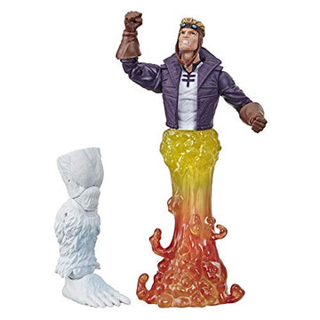 Marvel Classic Hasbro Marvel Legends Series 6" Collectible Action Figure Marvel’s Cannonball Toy (X-Men/X-Force Collection) - with Wendigo