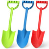 Umnodobn Heavy Duty 16" Large Beach Sand Toy Shovels for Kids Adults, Jumbo Scooping Spade Toys Kit for Outdoor Gardening Digging Sandbox Garden Tool