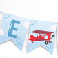 Time Flies Vintage Airplane Banner,Airplane 1st Birthday Banner