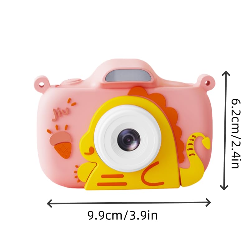 Kids Camera, 1080P 48MP Front Selfie Toddler Camera, 2.4" Large Screen Toy Camera, 8X Zoom Christmas Birthday Gift Camera, Fit 2 3 4 5 6 7 8 9 10 11