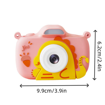 Kids Camera, 1080P 48MP Front Selfie Toddler Camera, 2.4" Large Screen Toy Camera, 8X Zoom Christmas Birthday Gift Camera, Fit 2 3 4 5 6 7 8 9 10 11