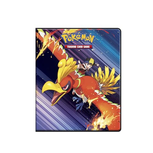 Ultra PRO - Scarlet & Violet: Destined Rivals 4-Pocket Portfolio for Pokémon | Card Portfolio Album that Holds 80+ Cards & Oversized Card Storage