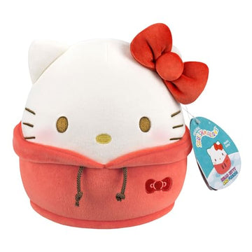 Squishmallows Original Sanrio Dabodabo Hoodie Hello Kitty - Official Jazwares Plush (Little)
