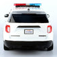MOTORMAX 1/24 Scale 2022 Explorer Police Interceptor Utility Light & Sound 79541 White
