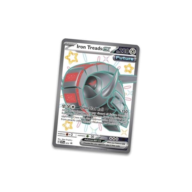Pokemon TCG: Scarlet and Violet: PALDEAN Fates: TIN - Shiny Iron Treads