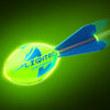 LIGHTRO - Foam Glow in the Dark Football - Super Bright - Smart LEDs - Batteries Included - Football Game for Kids 8 9 10 11 12 - A Perfect Birthday