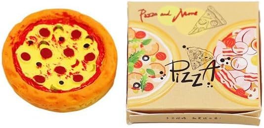 Miniature Pizza Box Set, 1:6 1:12 Dollhouse Food Model Set Doll House Furniture Supplies?Dollhouse DIY Accessories?Dollhouse Furniture Shooting Props