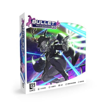 Level 99 Games Bullet Star Board Game | Fast-Paced Shoot Em Up Puzzle Action Game| Ages 12+ | 1-4 Players | Average Playtime 15 Minutes | Made