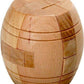 Handmade Powder Barrel Interlocking Wooden puzzle Brain Teaser Puzzles Lock Logic Puzzle Intellectual Removing Assembling Toy for Kids and Adults