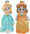 HUAWELL Super Marry All Star Collection Prices Peach Plush Toy Princes Rosalina & Dasy Stuffed Plush 8" (Princes Rosalina & Dasy)