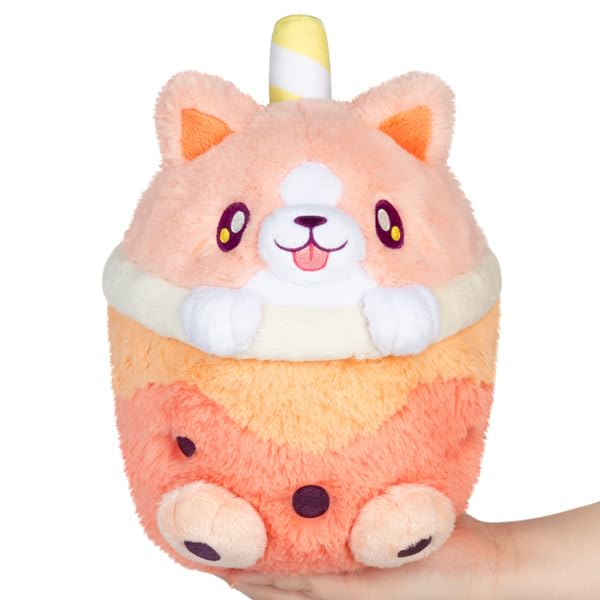 Squishable / Mini Corgi Bubble Tea Plush