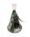 9" Height Native American Teepee - Eagle - DC09120C