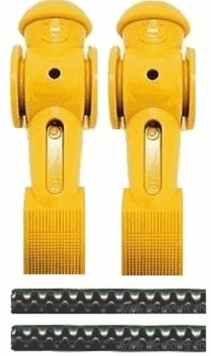 Tornado 2 Yellow Foosball Men Counter Balanced Pin