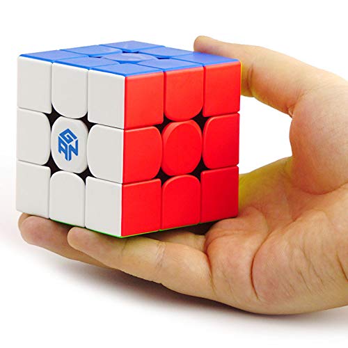 CuberSpeed Gan 356 RS 3x3 stickerelss Magic Cube GAN 356 R S 3x3x3 Speed Cube Puzzle (356RS Version)