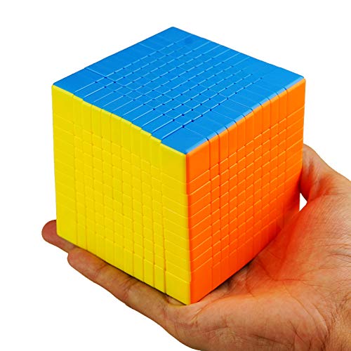 Cuberspeed YuXin HuangLong 11x11 V2 stickerless Magic Cube Cubic 11x11 Speed Cube Puzzle