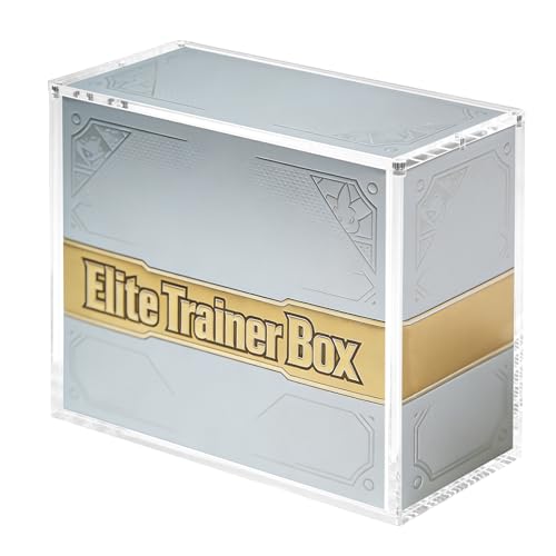 ETB Acrylic Case - UV Protection & Magnetic Closure, Thick Box Shield