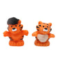 Fisher-Price Replacement Parts for Collectible Little People Noah's Ark, Zoo or Circus Playset K0725 - Replacement Orange and Black Stripe Tiger