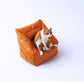 Lana Toys WLNTDOLA 1/6 Orange Cats 3.0 Pet Healing Figure Cute Lazy Cat Model Resin Decoration