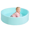 TRENDBOX Extra Large Soft Foam Ball Pit 51.2" x 11.8" (NO Balls) in Large Sponge Round Ball Pool Indoor Round Ball Pits Children Toddler Playpen