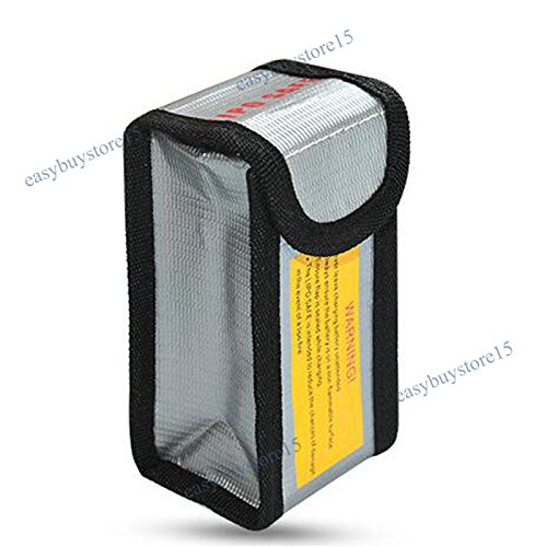 sccsport 4pcs Lipo Battery Fireproof Explosion proof Bag Storage Guard Safe Pouch 125mm