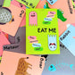 EAT ME - Family Card Game | Fun Fast Paced Educational | Great for GameNights Parties Ages 4 and up