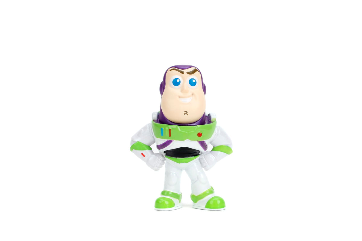 Jada Toy Story Metalfigs 4-Pack - Buzz Lightyear, Woody, Alien, Lotso - Gift Set for Kids and Fans Ages 8+ - Pixar Characters- 2.5” Diecast