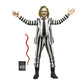 NECA Beetlejuice (1988) - 7" Scale Action Figure - Black and White Striped Suit Beetlejuice in Blister Packaging