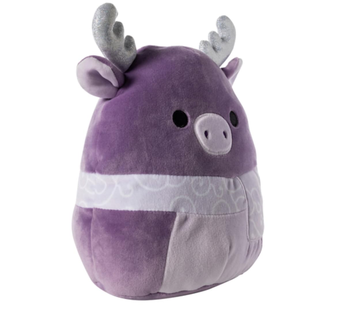 Squishmallows Officially Licensed Kellytoy Ultra Soft Plush Toys Soft Plush Animal (Markina The Moose 8"), Purple