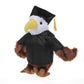 Plushland Eagle Plush Stuffed Animal Toys Present Gifts for Graduation Day, Personalized Text, Name or Your School Logo on Gown, Best for Any Grad