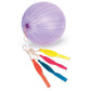 Islmlisa Fun-Filled Balloons Neon Punch Balls with Rubber Band Handle(12Piece 18")-Assorted Colors