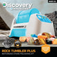 Discovery™ Rock Tumbler Starter Kit - Stone Polishing Set with Rocks, Grit, Gem Case| STEM Science Project Kit for Kids & Beginners| Cool Toy for Boys