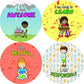 Creanoso Motivational Stickers for Kids - Positive Encouragement (20-Sheet) - Assorted Designs for Children - Classroom Reward Incentives for Students