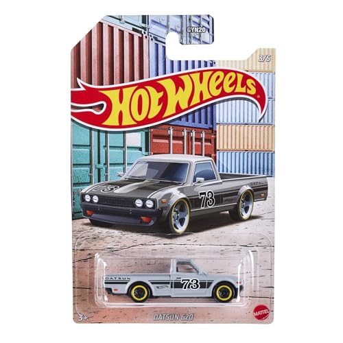Hot Wheels Datsun 620Vehicle 1:64 Scale Car, Gift for Collectors & Kids Ages 3 Years Old & Up