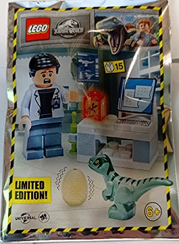 LEGO Jurassic World: Dr. Wu Laboratory with Baby Dino and Amber Resin
