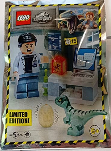 LEGO Jurassic World: Dr. Wu Laboratory with Baby Dino and Amber Resin