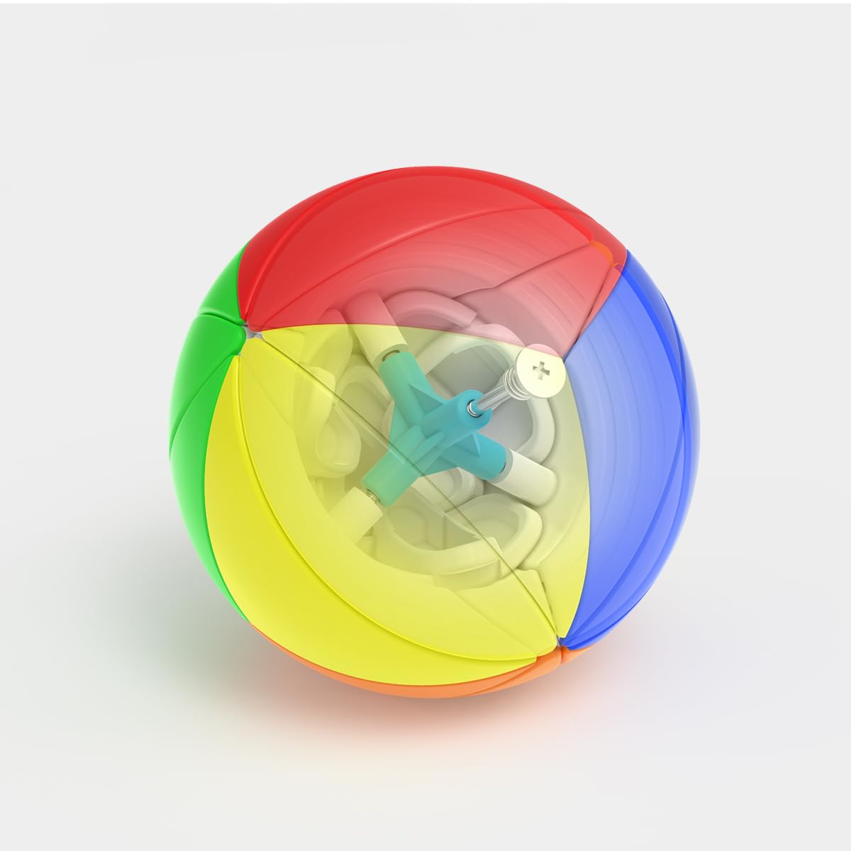 YJ YEET Ball Cube Puzzle 66mm Spherical Speed Cube for Kids Adults