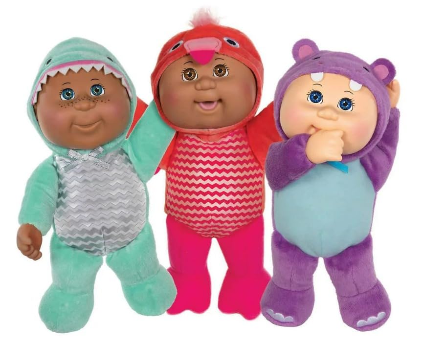 Cabbage Patch - Collectible Cuties Exotic Friends - 3 Pack