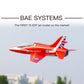 MakerTopia RC Helicopter, F-15 Aircraft RC Red Arrow 2.4G 3 Channel Remote Control Helicopter, Multi-Protocol RC Fan Aircraft Model with MotorRC