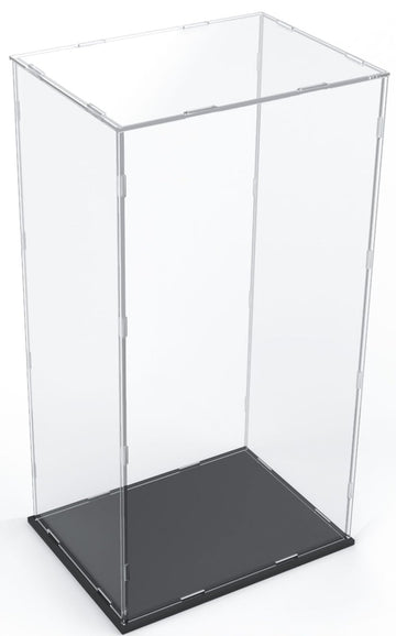 DuvinDD Acrylic Display Case for Large Collectibles, 29 inch Tall Clear Display Box for Lego NASA Artemis 10341 42221, for Bearbrick 1000% Doll