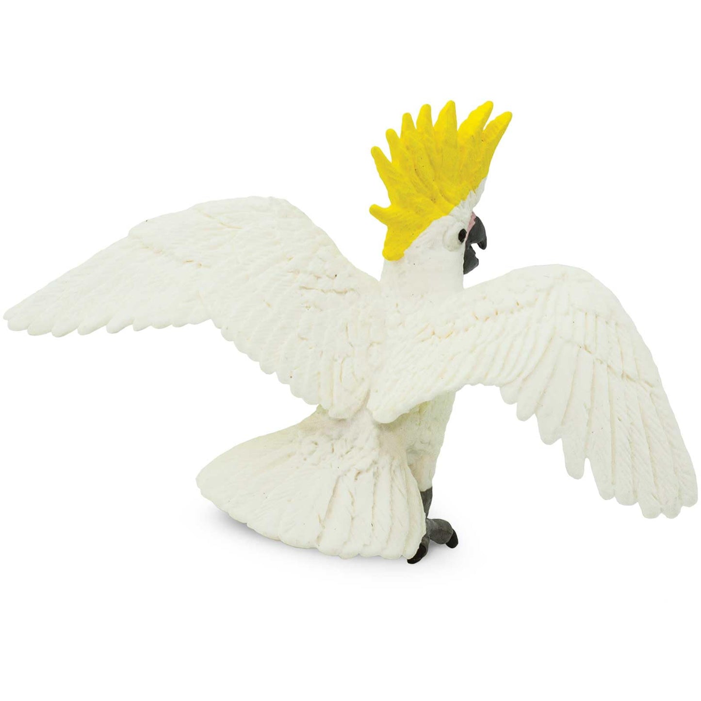 Safari Ltd. Cockatoo Figurine - Lifelike 3.75" Plastic Bird Figure - Educational Toy for Boys, Girls, and Kids Ages 3+