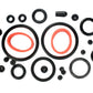 Game Room Guys Stern AC/DC Pro Pinball Black Rubber Ring Kit