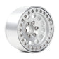 INJORA RC Rims 4pcs 1.9 Inch Beadlock RC Wheel Rim Set Wheel Hub for 1:10 RC Crawler Axial SCX10 SCX10 II 90046 SCX10 III AXI03007 TRX4 D90 12mm Hex