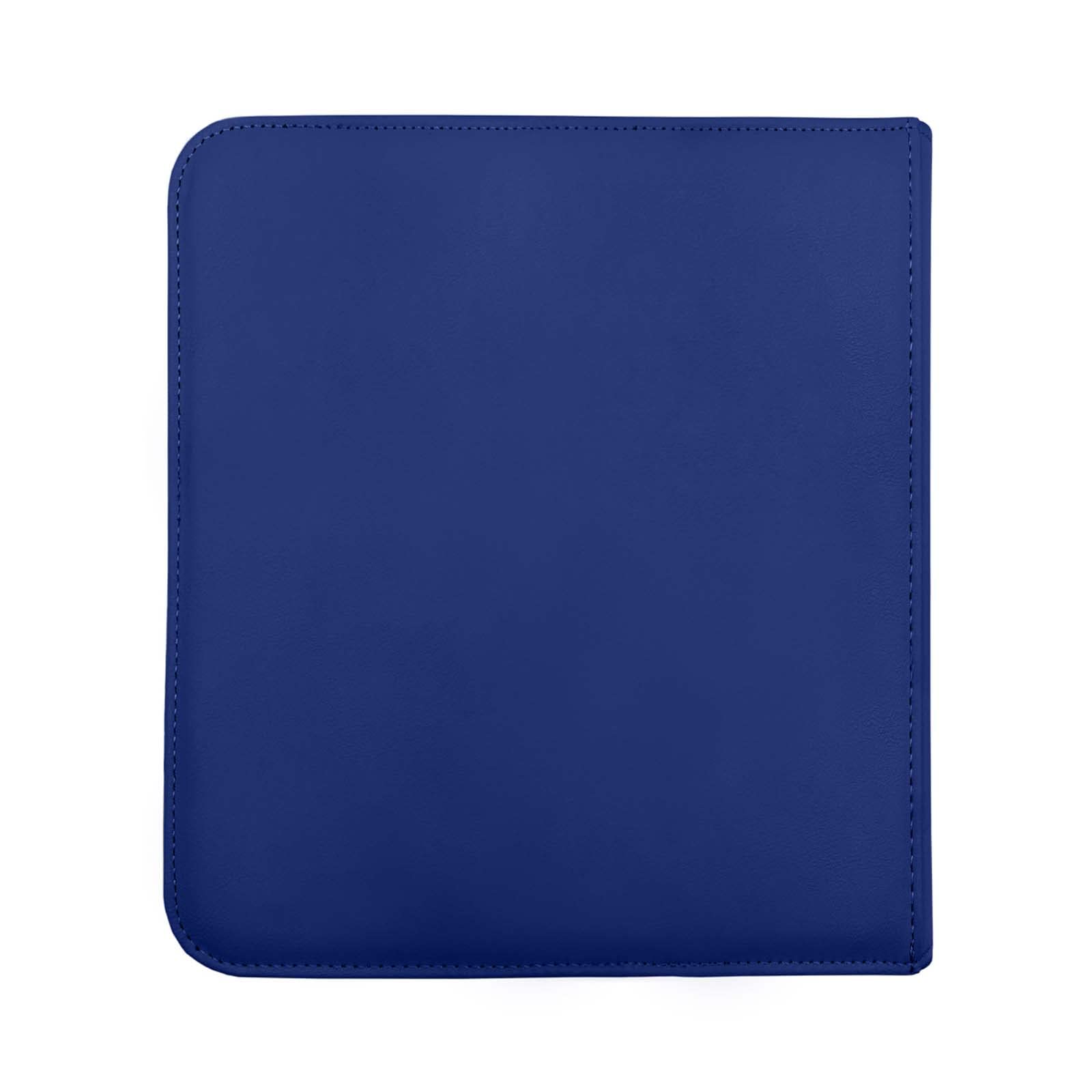 Ultra PRO - Vivid 12-Pocket Zippered PRO-Binder (Blue) - Protect and Store your Valuable Gaming cards, Sports cards or Collectible Cards, Store and