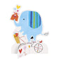 Assorted Design Zoo Baby Shower Centerpiece Decorations - Pack of 6, Charming & Eye-Catching Design - Great Decor For Your Little One's Special Day