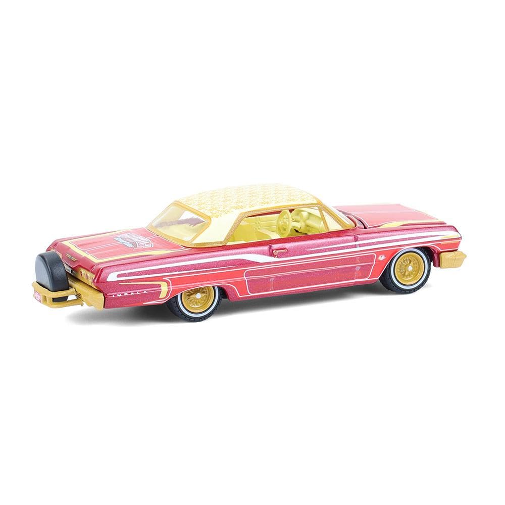 Greenlight 1/64 1963 Chevrolet Impala Lowrider, Michael Heralda Special Edition, Hobby Exclusive 2020001