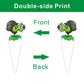 25Pcs Plants and Zombies Cake Decorations with 24pcs Cupcake Toppers, 1pcs Cake Topper for Kids Birthday Party Supplies