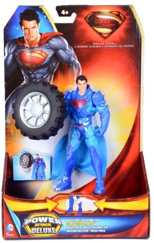 Man Of Steel Power Attack Deluxe Bashing Superman